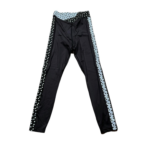 Alala Pants - Alala Pants Women’s XL Black/White Polka Dot Eclipse Tight Leggings